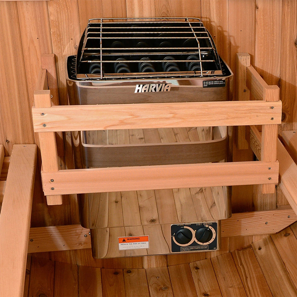 Duet 2-Person Outdoor Barrel Sauna — product view 5