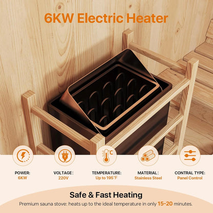 Outdoor Traditional Barrel Sauna — product view 5